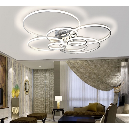 Srebrny plafon LED 110x90cm 4000K 70Watt - P140